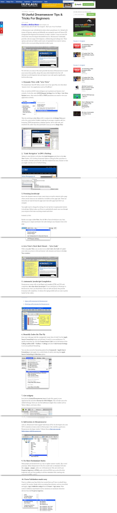 10 Useful Dreamweaver Tips   Tricks For Beginners